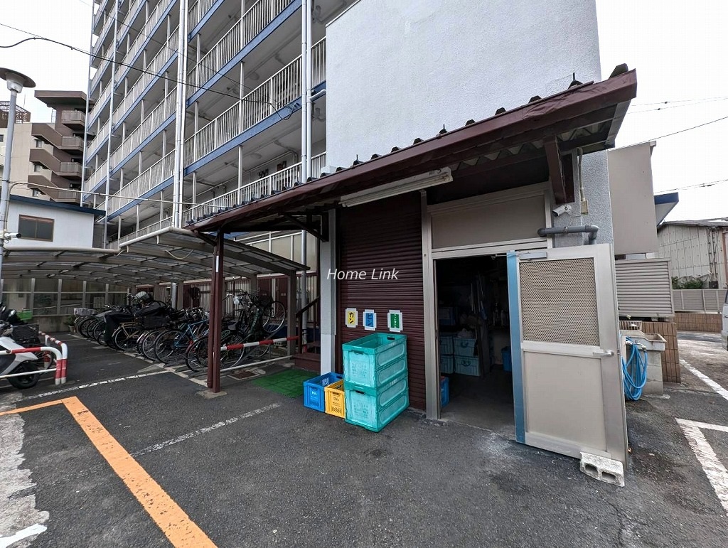 三田高島平第一コーポ　ゴミ置き場